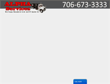 Tablet Screenshot of northgadumpsters.com
